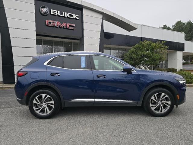 Certified 2022 Buick Envision Essence with VIN LRBFZNR45ND065721 for sale in Spartanburg, SC