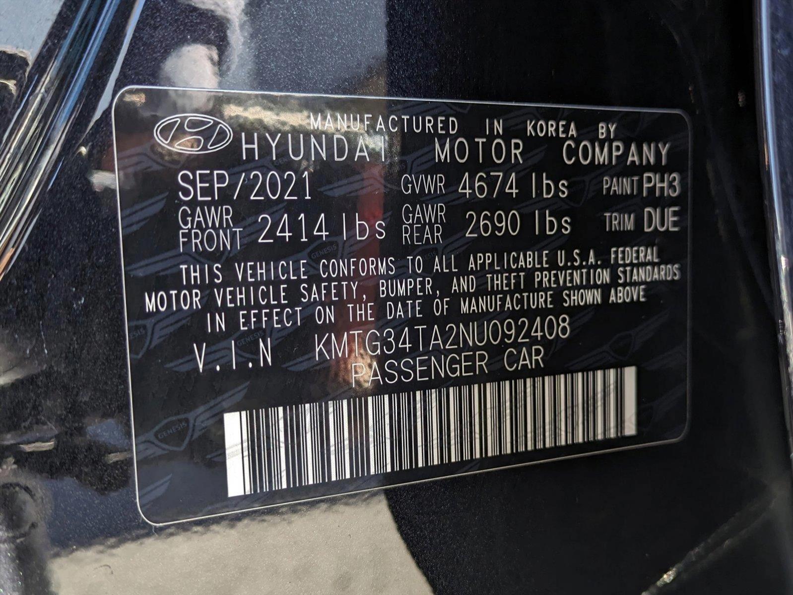 2022 Genesis G70 Vehicle Photo in Las Vegas, NV 89149