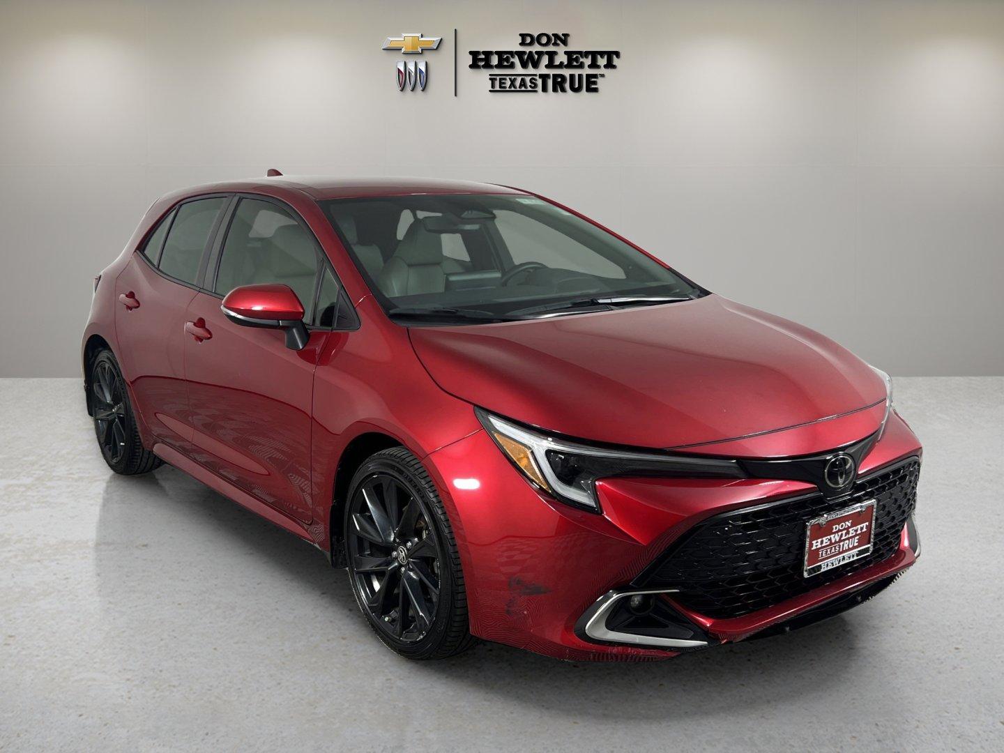 2023 Toyota Corolla Hatchback Vehicle Photo in GEORGETOWN, TX 78626-7508
