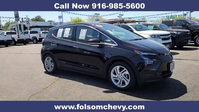 Used 2023 Chevrolet Bolt EV LT with VIN 1G1FW6S00P4183629 for sale in Folsom, CA