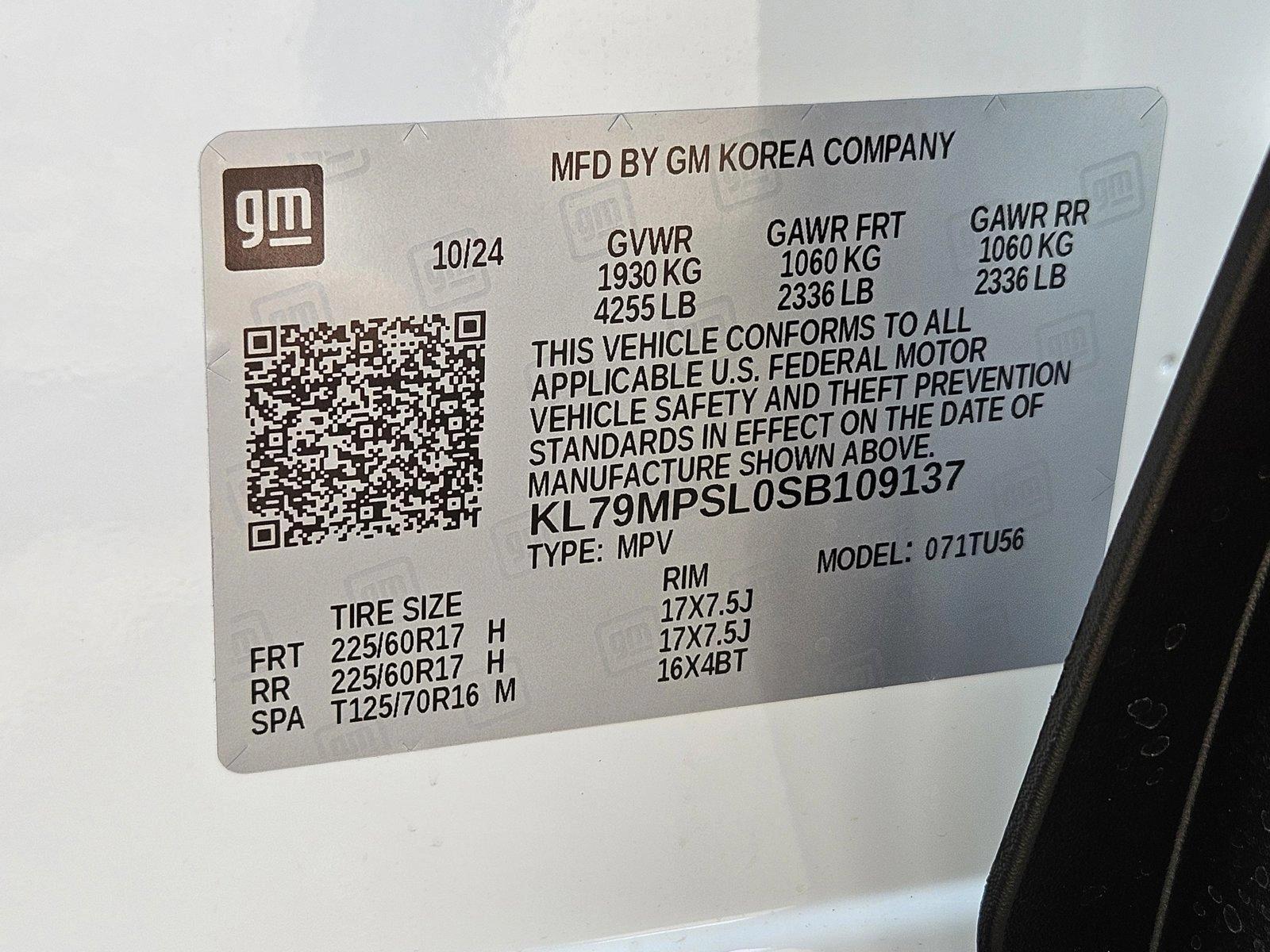 2025 Chevrolet Trailblazer Vehicle Photo in WACO, TX 76710-2592