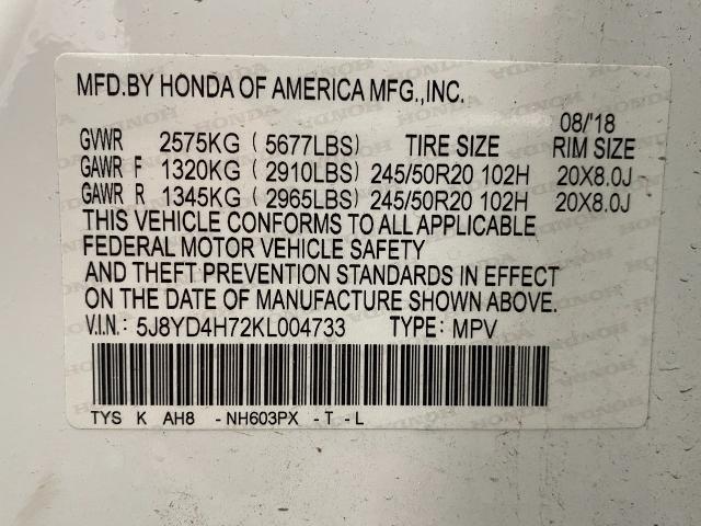 2019 Acura MDX Vehicle Photo in Appleton, WI 54913