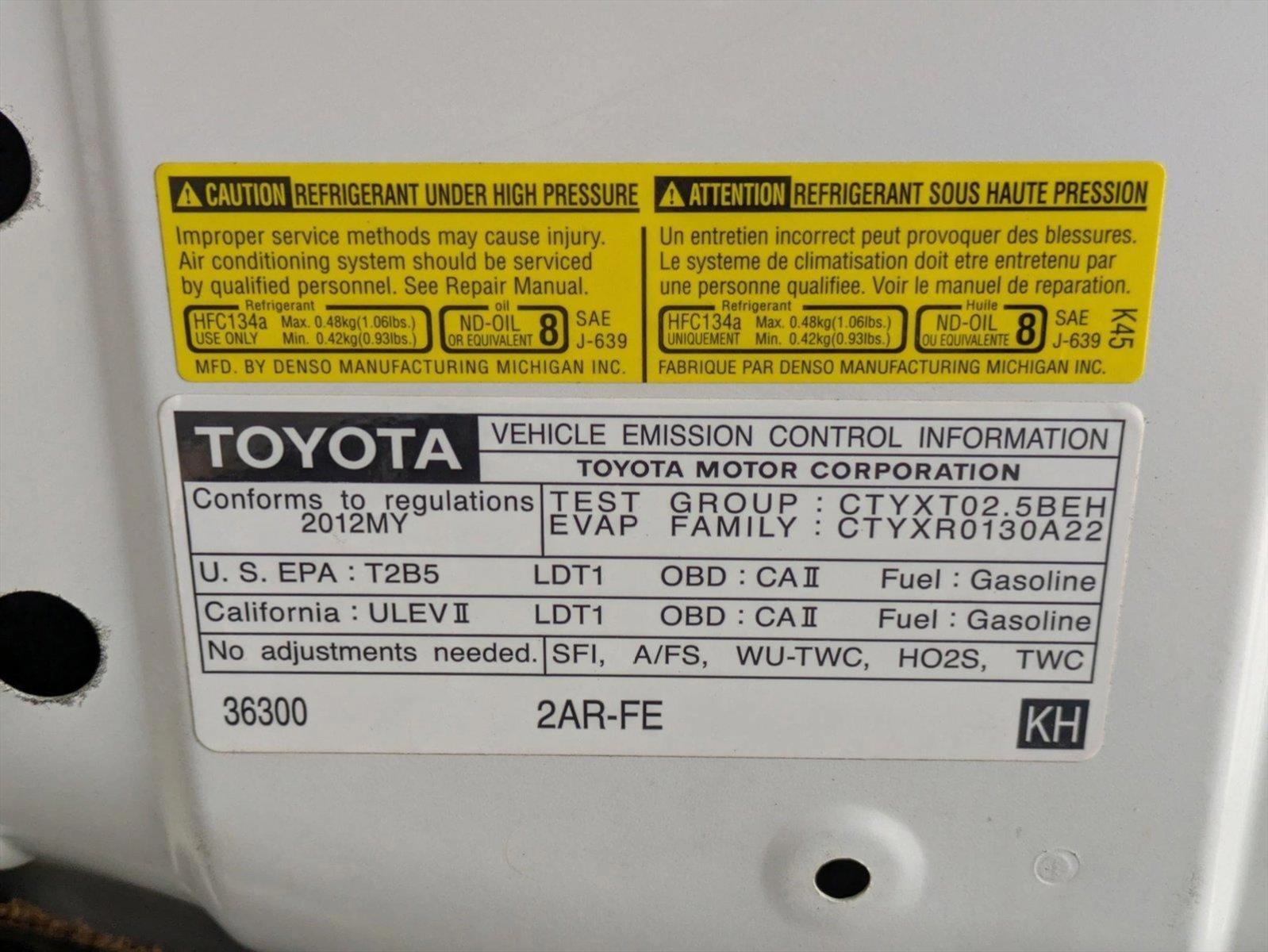 2012 Toyota RAV4 Vehicle Photo in Tustin, CA 92782