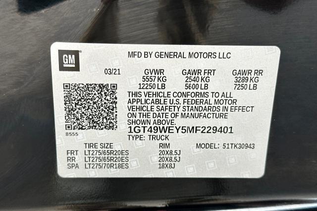 2021 GMC Sierra 3500 HD Vehicle Photo in SPOKANE, WA 99202-2191