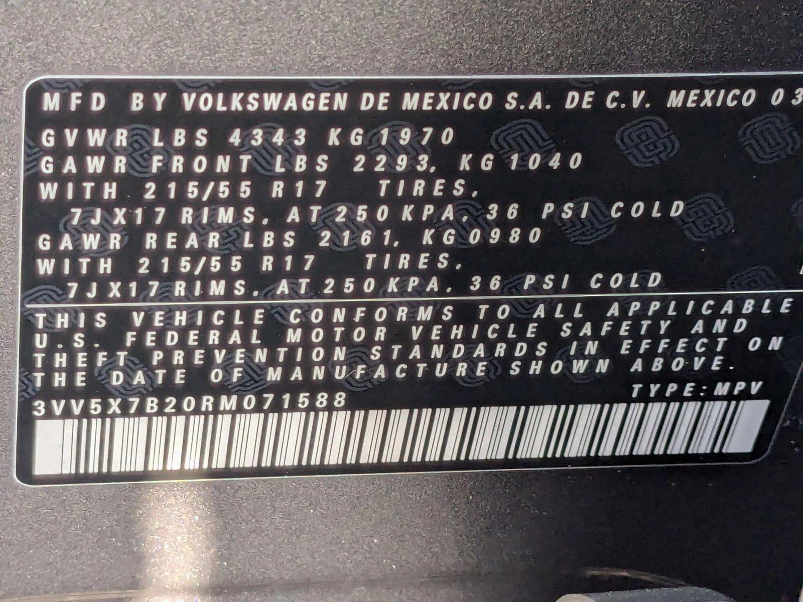 2024 Volkswagen Taos Vehicle Photo in Miami, FL 33135
