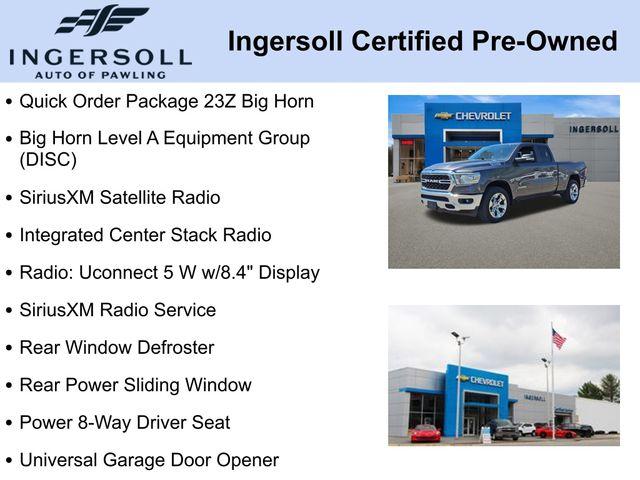 2022 Ram 1500 Vehicle Photo in PAWLING, NY 12564-3219
