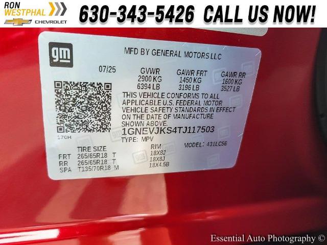 2026 Chevrolet Traverse Vehicle Photo in AURORA, IL 60503-9326