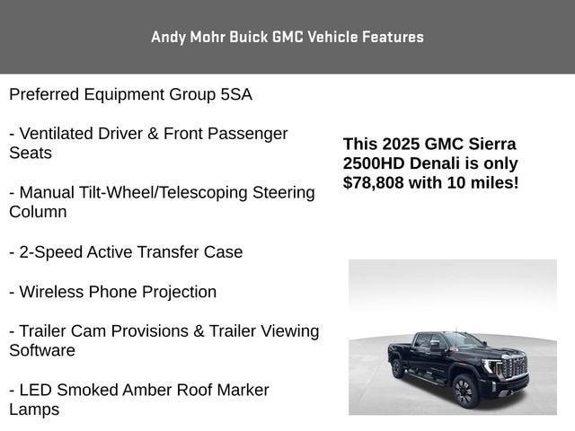 2025 GMC Sierra 2500 HD Vehicle Photo in Fishers, IN 46038