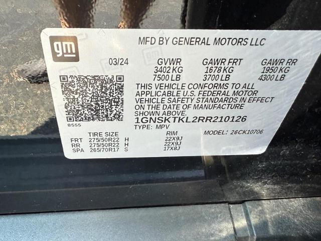 2024 Chevrolet Tahoe Vehicle Photo in MADISON, WI 53713-3220