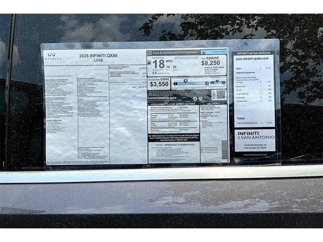 2025 INFINITI QX80 Vehicle Photo in San Antonio, TX 78230