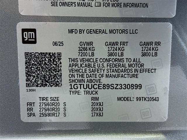 2025 GMC Sierra 1500 Vehicle Photo in PUYALLUP, WA 98371-4149