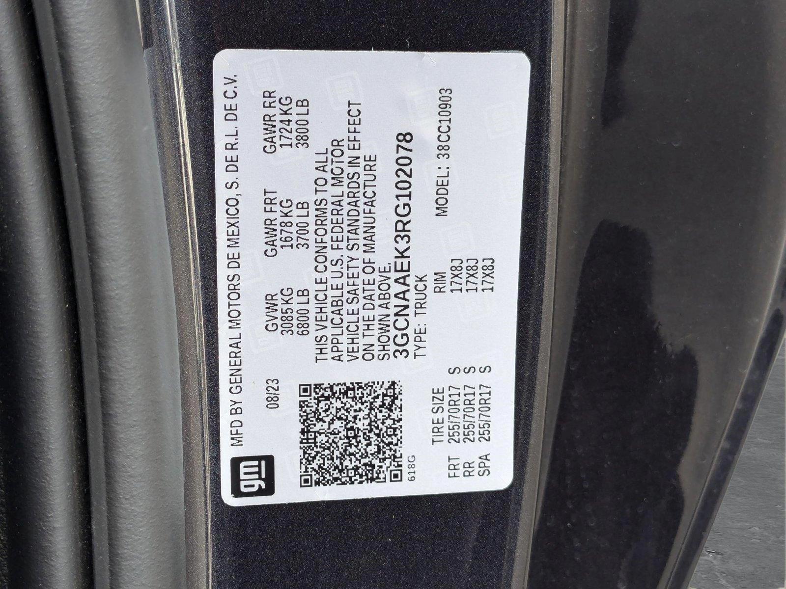 2024 Chevrolet Silverado 1500 Vehicle Photo in VALENCIA, CA 91355-1705