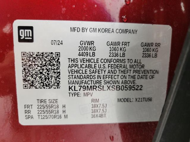 2025 Chevrolet Trailblazer Vehicle Photo in NEENAH, WI 54956-2243