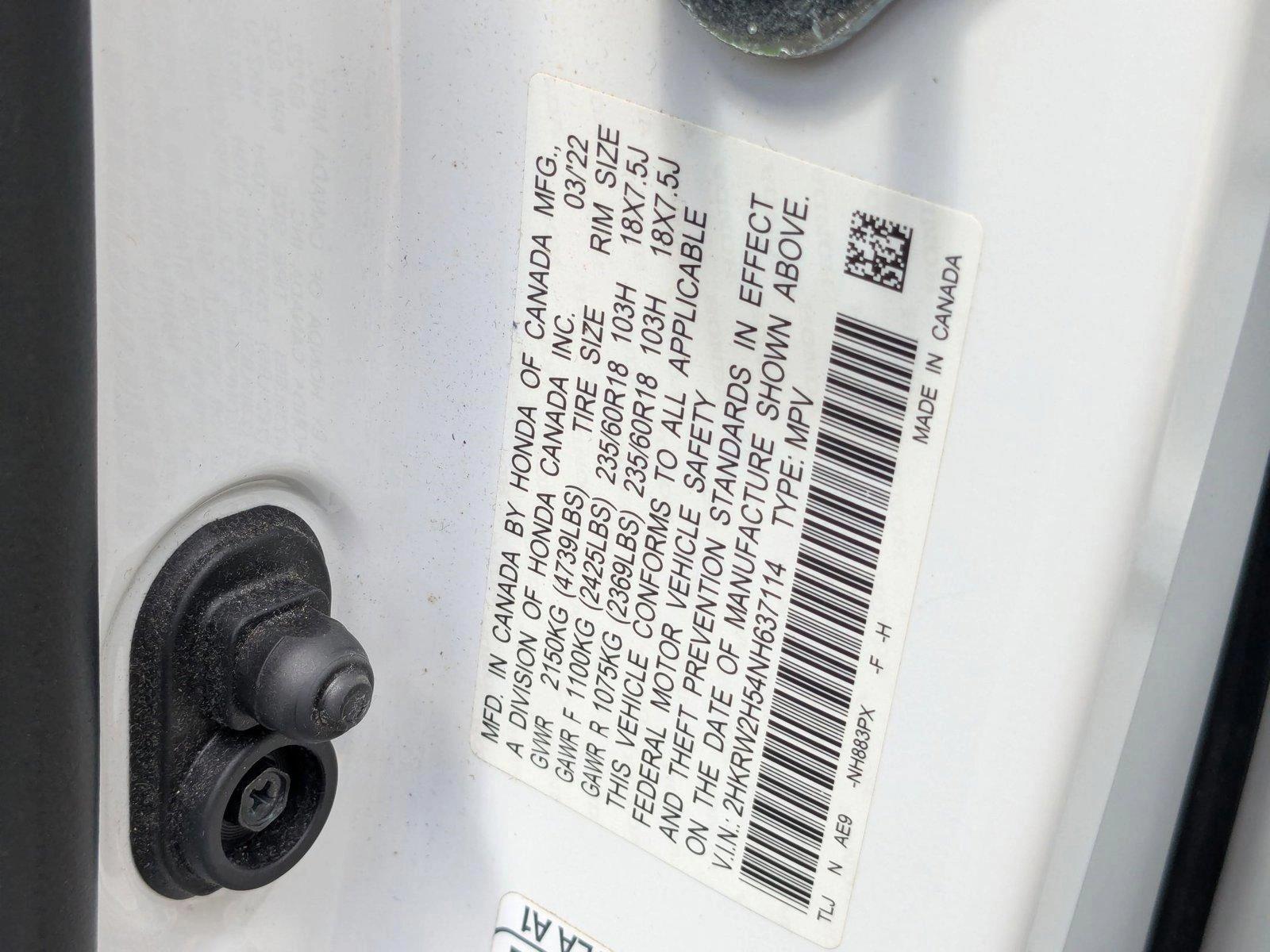 2022 Honda CR-V Vehicle Photo in Clearwater, FL 33764