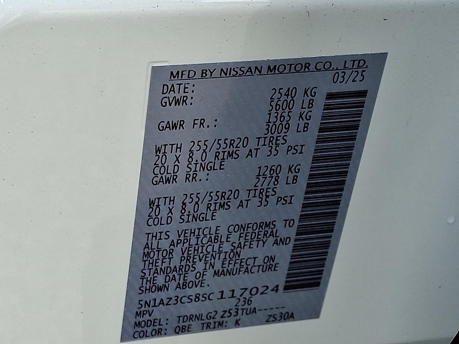 2025 Nissan Murano Vehicle Photo in Jenkintown, PA 19046