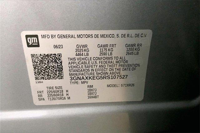2024 Chevrolet Equinox Vehicle Photo in INDEPENDENCE, MO 64055-1314
