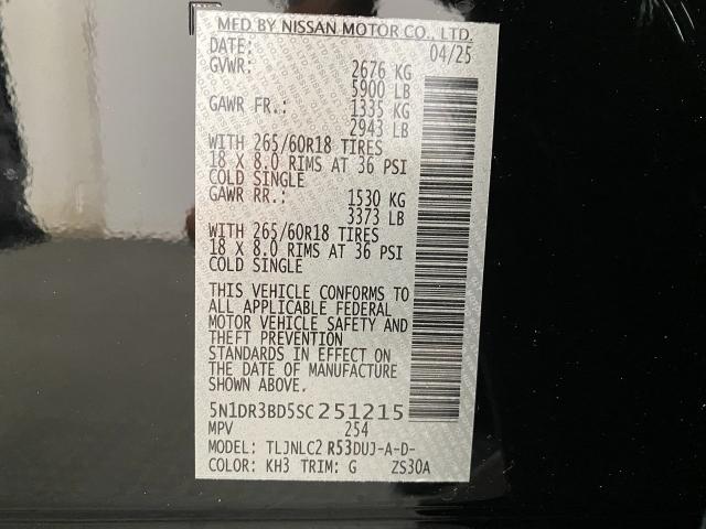 2025 Nissan Pathfinder Vehicle Photo in Appleton, WI 54913