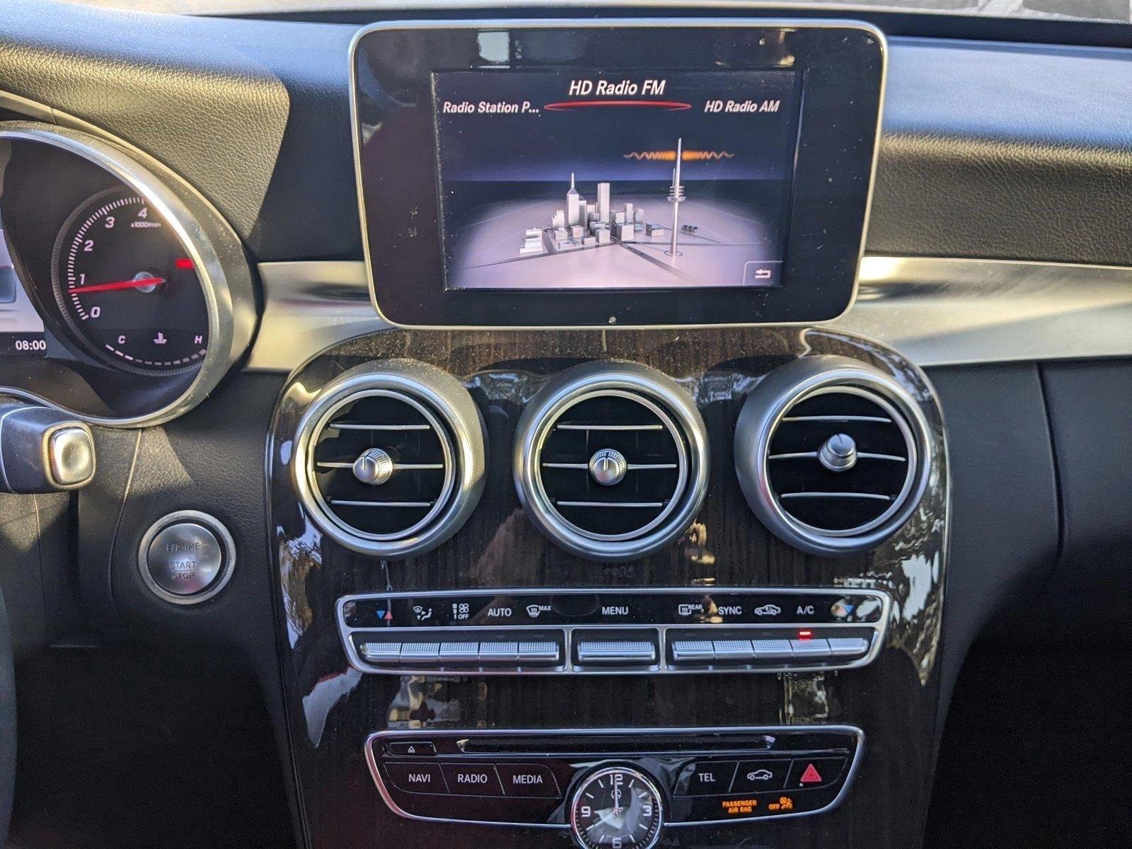 2018 Mercedes-Benz C-Class Vehicle Photo in PEMBROKE PINES, FL 33024-6534