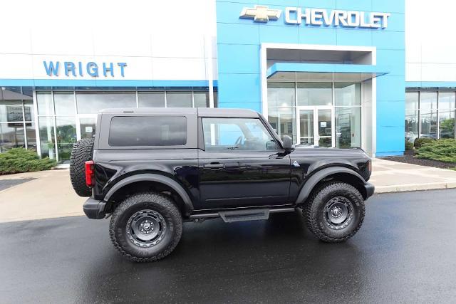 Used 2024 Ford Bronco 2-Door Black Diamond with VIN 1FMDE1AP6RLA94221 for sale in Baden, PA