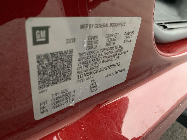 2019 Chevrolet Tahoe Vehicle Photo in MOON TOWNSHIP, PA 15108-2571