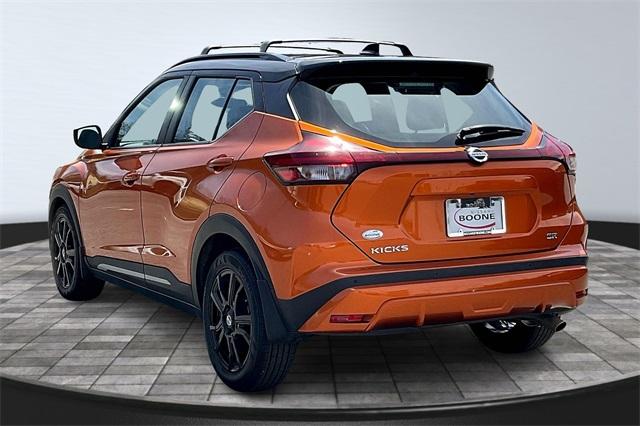 Certified 2021 Nissan Kicks SR with VIN 3N1CP5DV2ML558603 for sale in Boone, NC