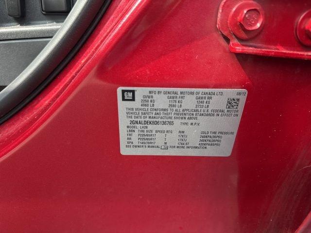 2013 Chevrolet Equinox Vehicle Photo in MEDINA, OH 44256-9631
