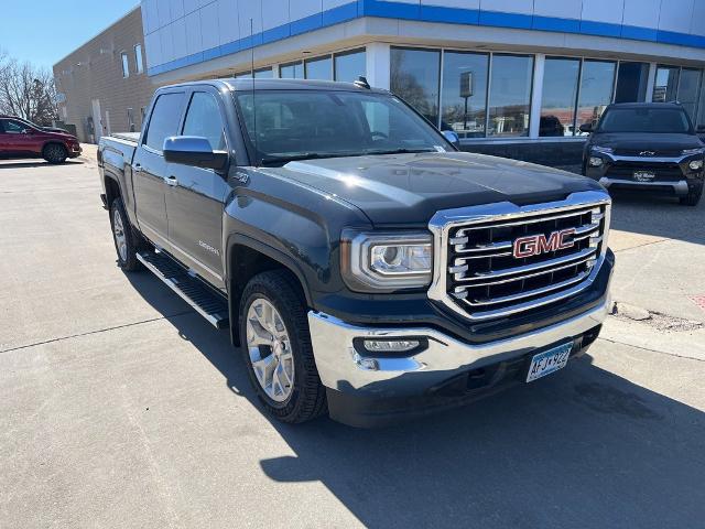 Used 2018 GMC Sierra 1500 SLT with VIN 3GTU2NECXJG418249 for sale in Pipestone, MN