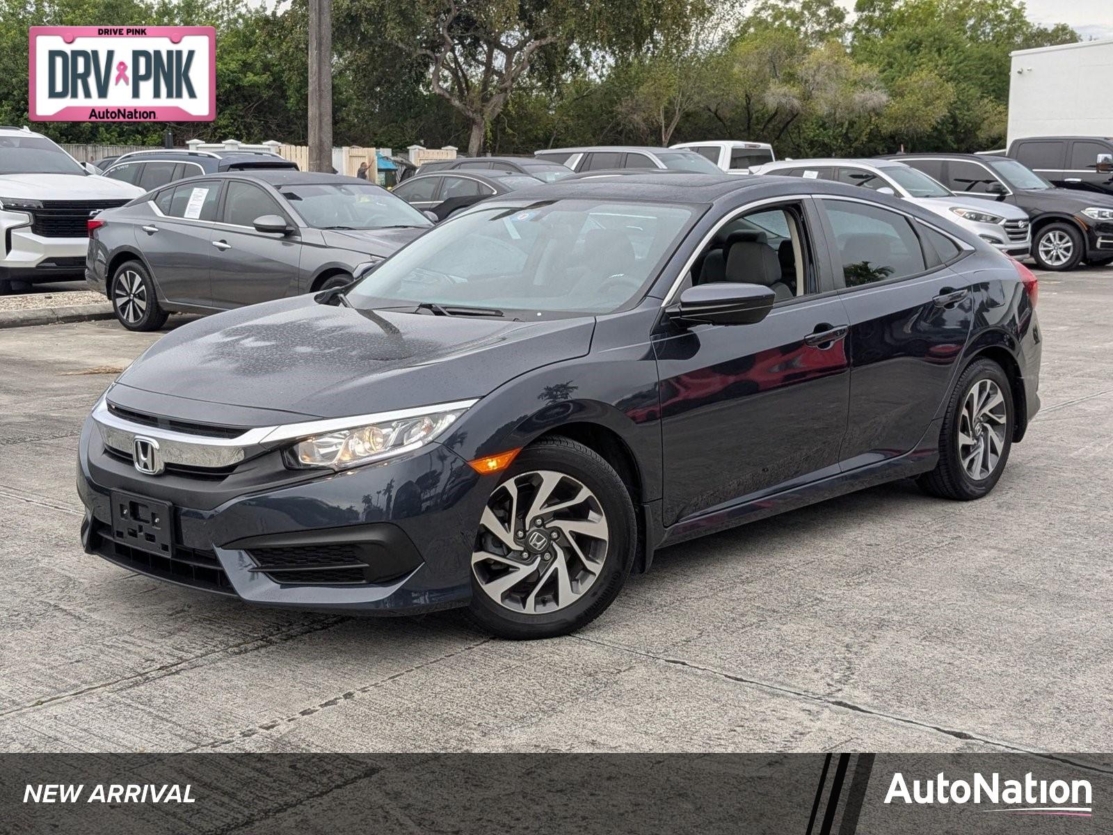 2016 Honda Civic Sedan Vehicle Photo in PEMBROKE PINES, FL 33024-6534