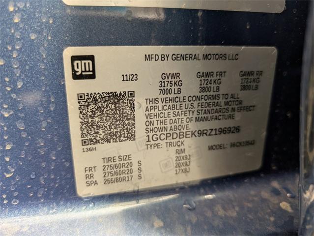 2024 Chevrolet Silverado 1500 Vehicle Photo in ENGLEWOOD, CO 80113-6708