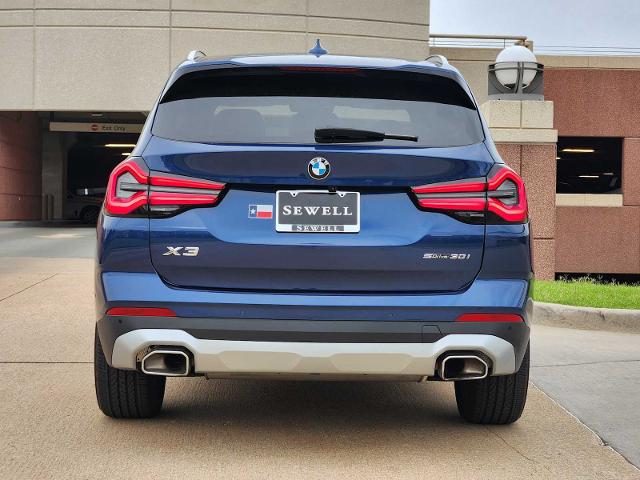 2024 BMW X3 sDrive30i Vehicle Photo in PLANO, TX 75024