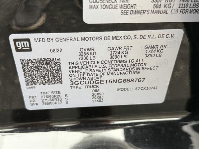 2022 Chevrolet Silverado 1500 Vehicle Photo in MIDDLETON, WI 53562-1492
