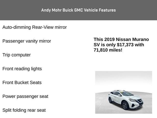 2019 Nissan Murano Vehicle Photo in Fishers, IN 46038
