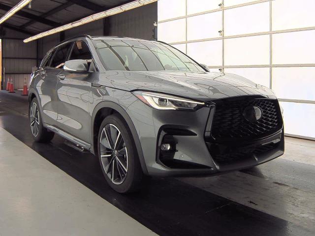 Certified 2023 INFINITI QX50 Sport with VIN 3PCAJ5FA7PF110845 for sale in Dallas, TX