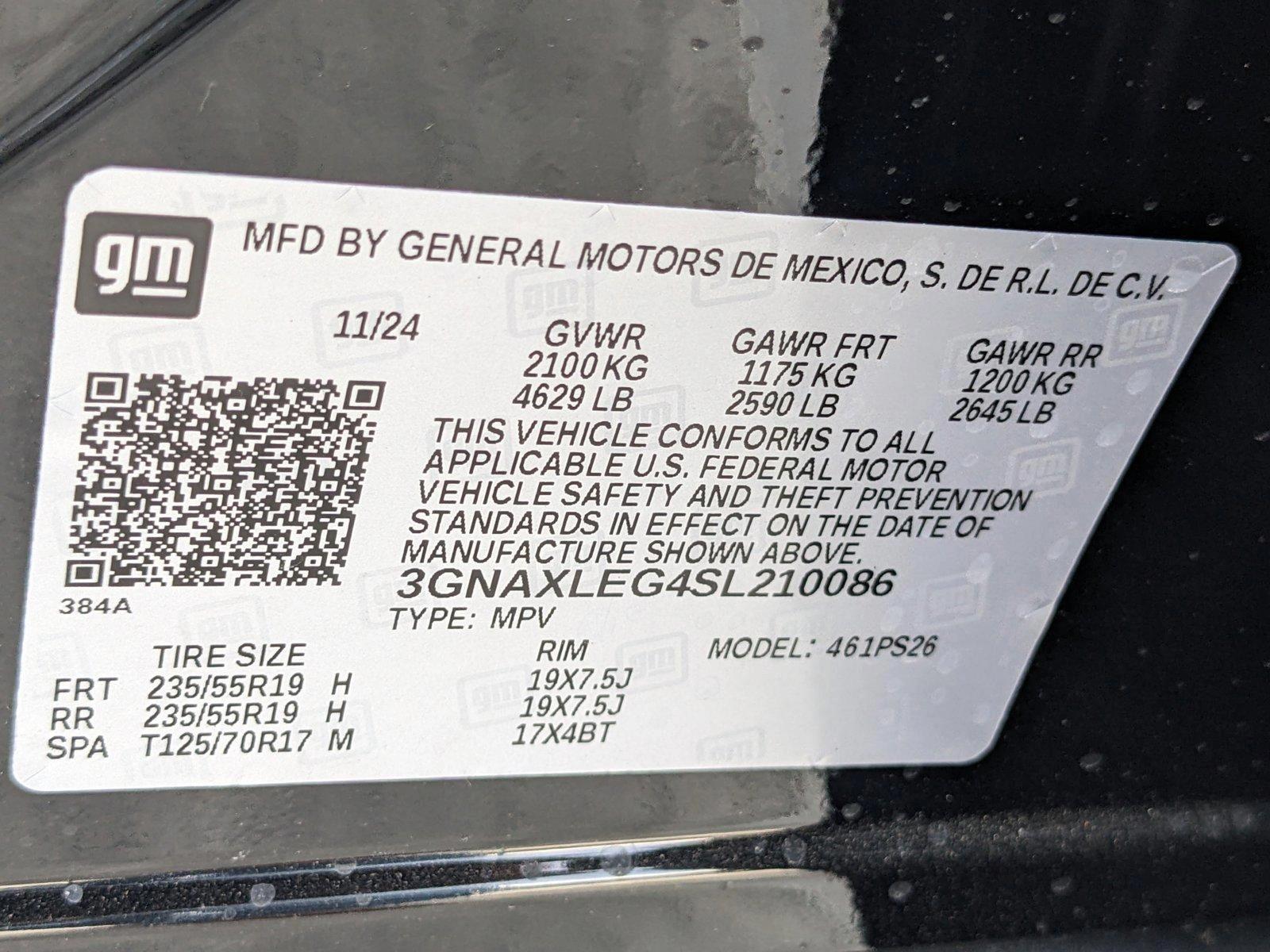 2025 Chevrolet Equinox Vehicle Photo in MIAMI, FL 33172-3015