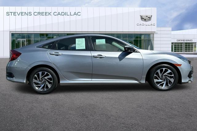 Used 2018 Honda Civic EX with VIN 2HGFC2F78JH563460 for sale in Concord, CA