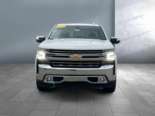 Used 2021 Chevrolet Silverado 1500 LTZ with VIN 3GCUYGEDXMG190079 for sale in Iowa City, IA