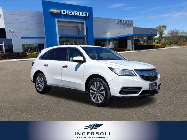 2016 Acura MDX Vehicle Photo in DANBURY, CT 06810-5034