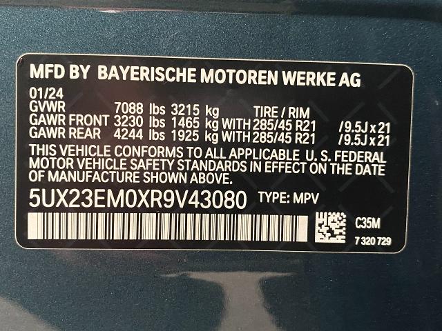 2024 BMW X7 xDrive40i Vehicle Photo in Appleton, WI 54913