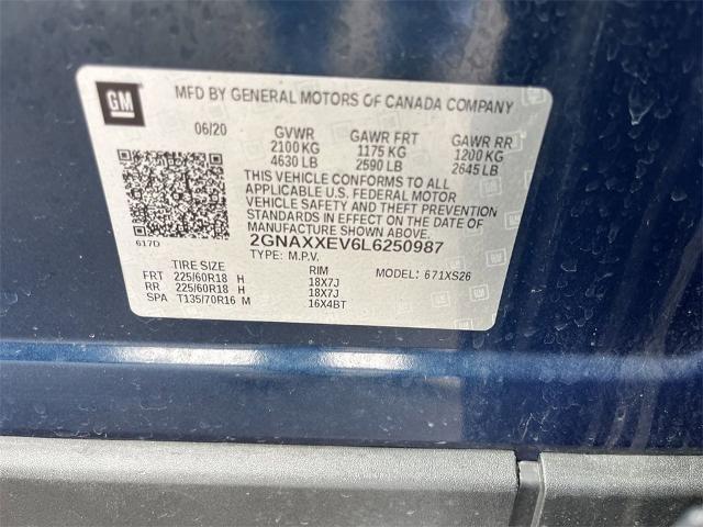 2020 Chevrolet Equinox Vehicle Photo in TULLY, NY 13159-3159