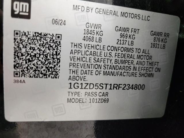 2024 Chevrolet Malibu Vehicle Photo in NEENAH, WI 54956-2243