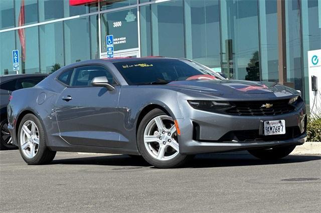 Used 2022 Chevrolet Camaro 1LT with VIN 1G1FB1RX1N0119427 for sale in Concord, CA