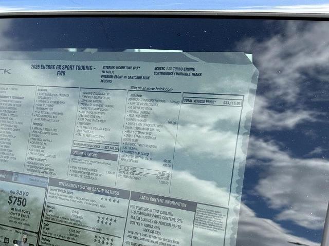 2025 Buick Encore GX Vehicle Photo in CHICOPEE, MA 01020-5001
