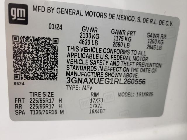 2024 Chevrolet Equinox Vehicle Photo in APPLETON, WI 54914-4656