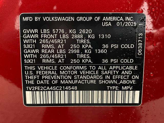 2025 Volkswagen Atlas Cross Sport Vehicle Photo in Appleton, WI 54913