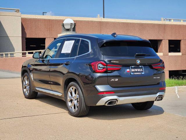 2024 BMW X3 sDrive30i Vehicle Photo in PLANO, TX 75024