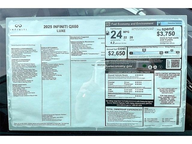2025 INFINITI QX60 Vehicle Photo in Grapevine, TX 76051