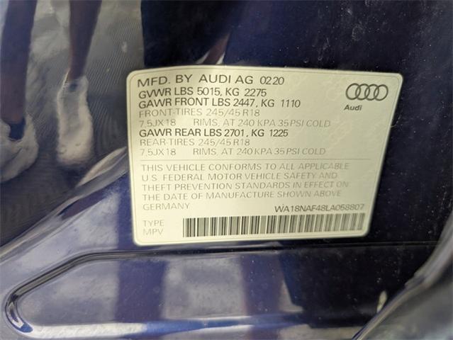 2020 Audi A4 allroad Vehicle Photo in ENGLEWOOD, CO 80113-6708