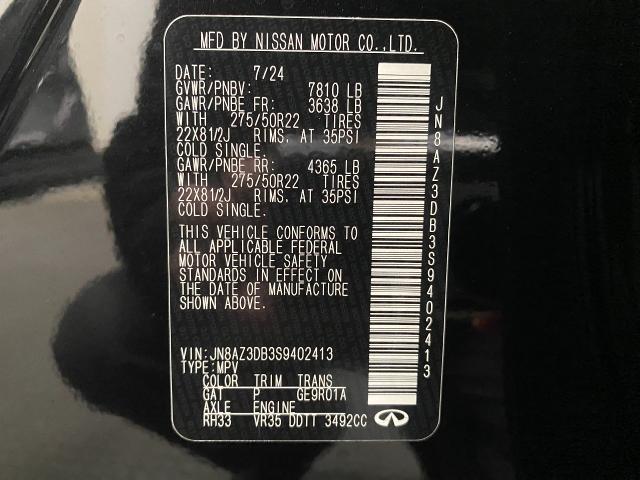 2025 INFINITI QX80 Vehicle Photo in Appleton, WI 54913