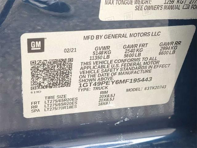2021 GMC Sierra 2500 HD Vehicle Photo in BARTLETT, TN 38133-4101