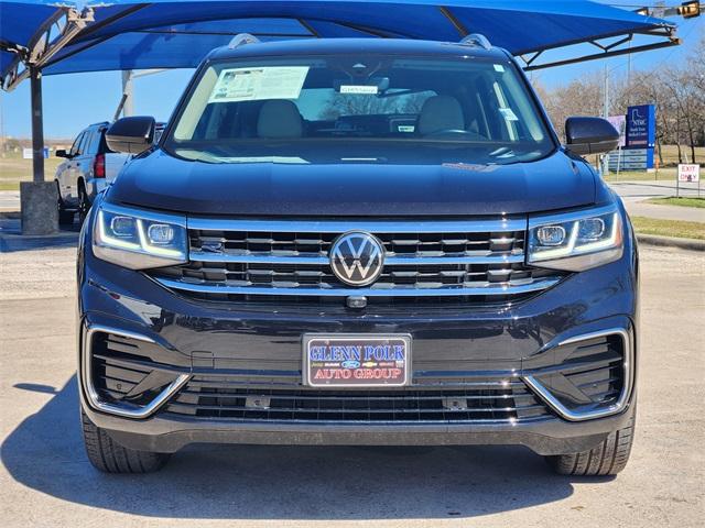 Used 2023 Volkswagen Atlas SEL Premium R-Line with VIN 1V2FR2CA5PC521464 for sale in Gainesville, TX